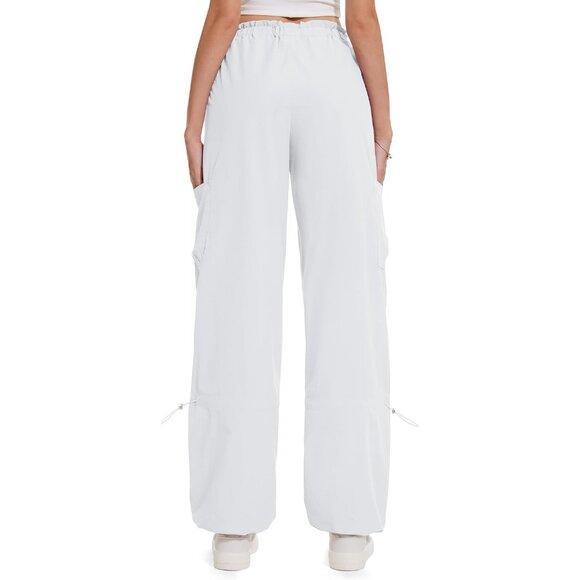 Chic Women's 28"/31"/33" Lightweight Dance Cargo Pants for Active Lifestyle - Picture 9 of 9